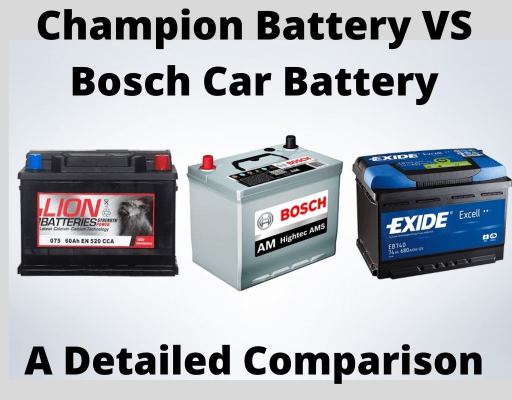 Champion VS Bosch Battery